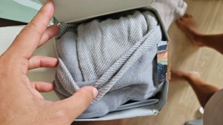 Portabebés Caboo Organic Gris