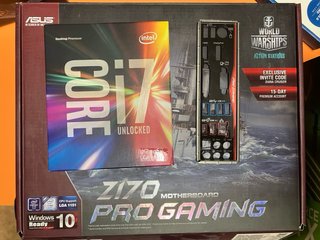 cpu i7 + gpu 3070 + placa z170