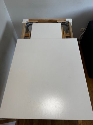 Mesa extensible IKEA Ekedalen blanca