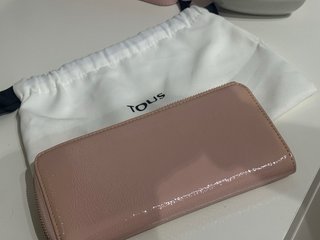 Cartera Tous rosa charol