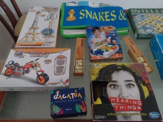 Lote 7 Juegos de Mesa: Trivial, Intelect, etc.