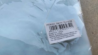 Lotto 9 Pacchi veletti Tulle Maxi 72x72 cm