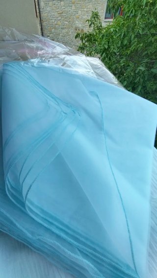 Lotto 9 Pacchi veletti Tulle Maxi 72x72 cm