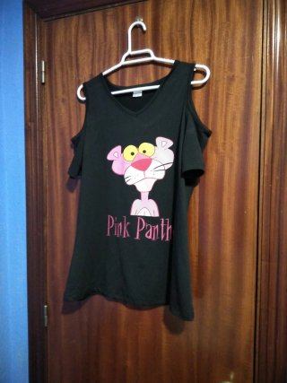 Camiseta Tirantes Pantera Rosa Talla M
