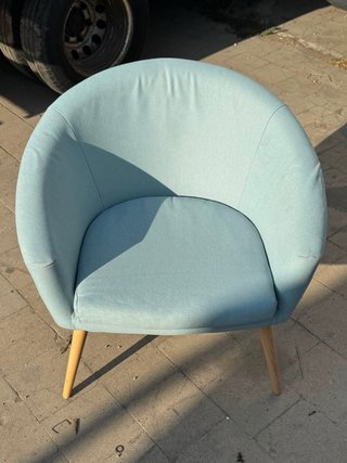 Sillón IKEA GLAMSEN azul claro