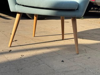 Sillón IKEA GLAMSEN azul claro