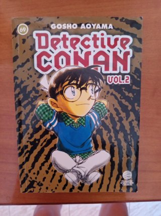 6 libros de manga del Detective Conan