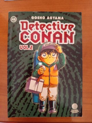 6 libros de manga del Detective Conan