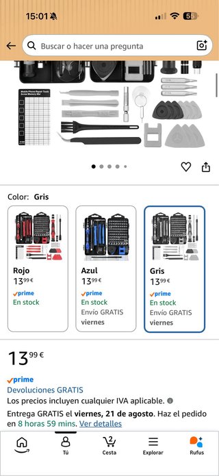 KIT DE PRECISIÓN 101 PUNTAS NUEVO