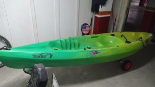 Kayak Dag Taiki con accesorios