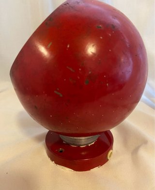Lampada Eyeball Reggiani magnetica Rossa vintage
