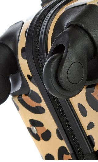 Maleta Wittchen estampado leopardo