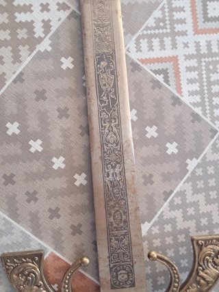 Espada Carlos V Toledo Marto