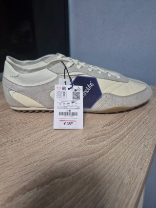Zapatillas Pull&Bear crema/blanco