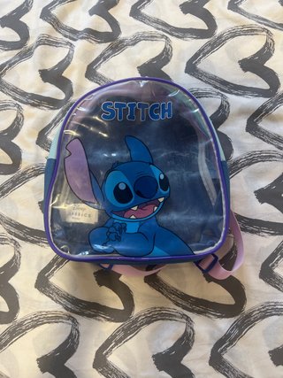 Mochila Transparente Stitch Disney Classics