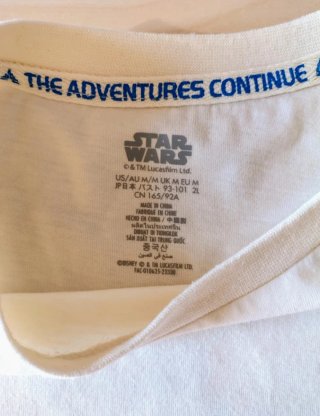 Camiseta Star Tours Disneyland París