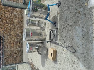 Extrato miel  con motor electri  3 dpóstos 2 filtr