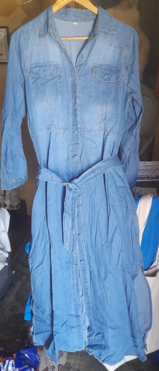Vestido Camiseiro Ganga Tamanho M/L
