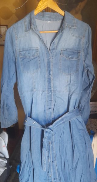 Vestido Camiseiro Ganga Tamanho M/L