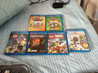 Pack 5 Juegos PS Vita: LEGO, Invizimals, Minecraft