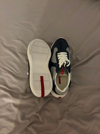 Zapatillas Prada CUPS Azul/Gris