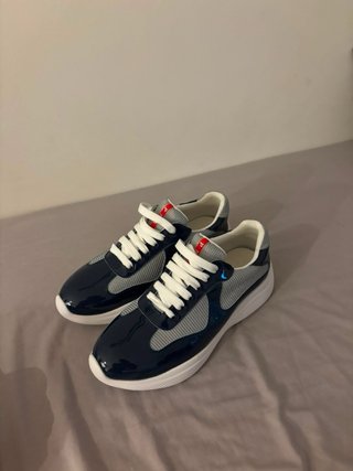 Zapatillas Prada CUPS Azul/Gris