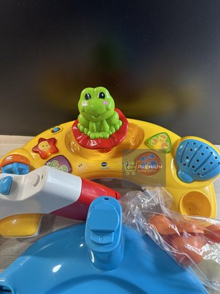 VTech - Aquasilla 2 en 1, Silla de baño y Panel
