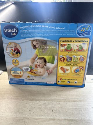 VTech - Aquasilla 2 en 1, Silla de baño y Panel