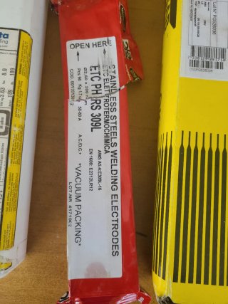 3 Paquetes Electrodos Avesta 309L esab unos 600
