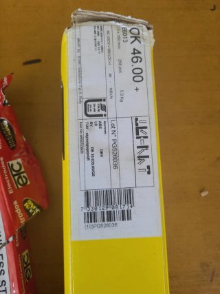 3 Paquetes Electrodos Avesta 309L esab unos 600