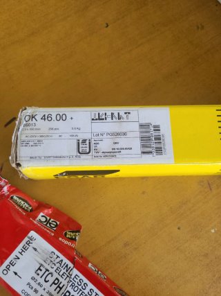 3 Paquetes Electrodos Avesta 309L esab unos 600