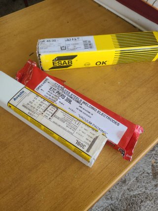 3 Paquetes Electrodos Avesta 309L esab unos 600