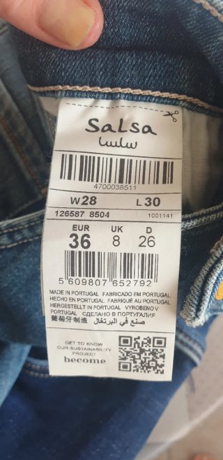 Pantalones Vaqueros Salsa