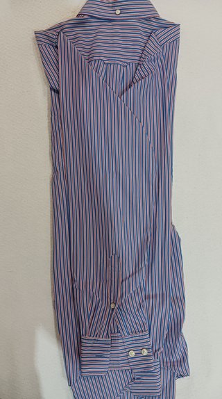 Camisa GANT Talla S Rayas Azul/Rojo