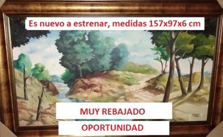 Cuadro óleo paisaje Muy rebajado