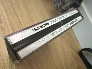 Iron Maiden Live at Donington CD 1ª Edición