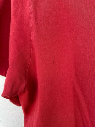 Camiseta Adidas Roja Logo Blanco