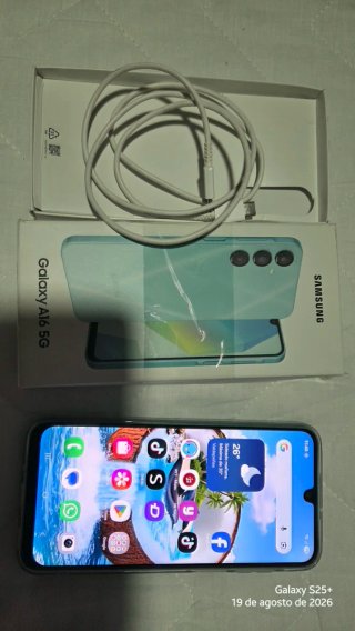 Samsung Galaxy A16 5G poco uso  esta casi nuevo