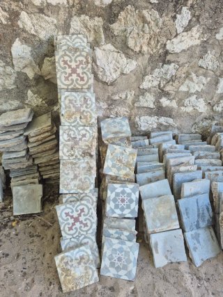 Azulejos hidráulicos antiguos