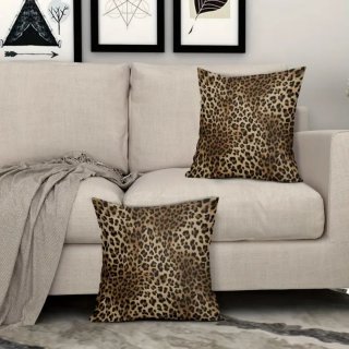 Cojines decorativos estampado leopardo