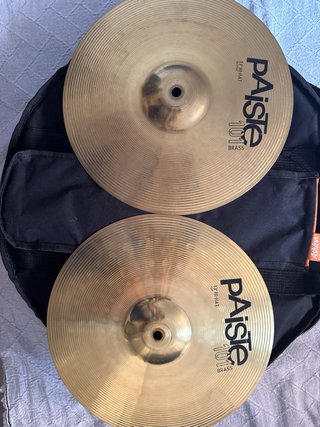 Set Platos Batería Acústica + Funda