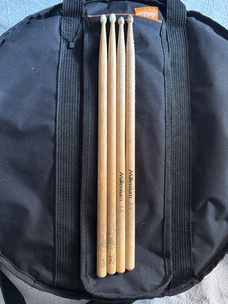 Set Platos Batería Acústica + Funda