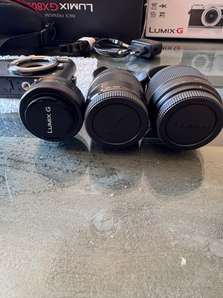 Panasonic Lumix GX800 + 3 objetivos