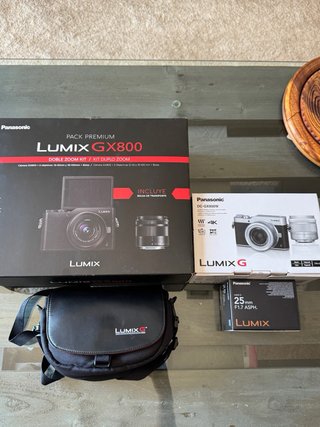 Panasonic Lumix GX800 + 3 objetivos