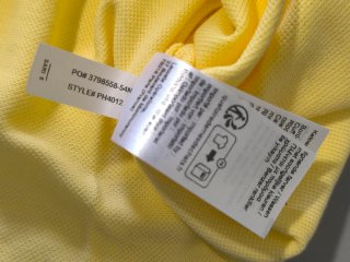 Polo Lacoste Originale Giallo