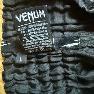 Venum Muay Thai Shorts Negros