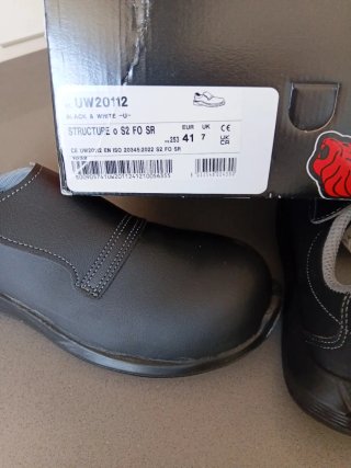 Zapatos de cocina negros