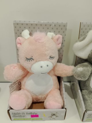 Peluche con luz y música