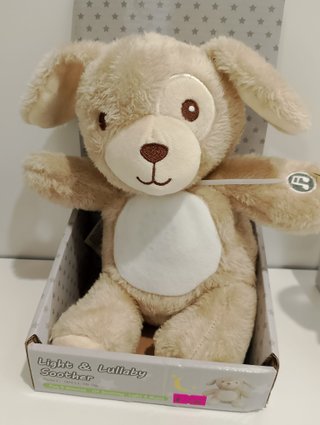 Peluche con luz y música
