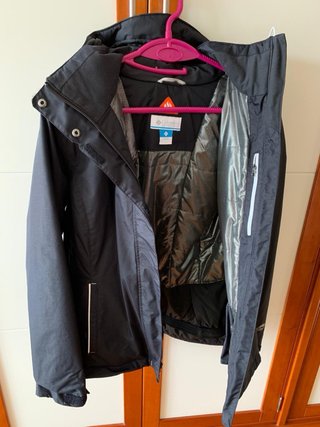 Chaqueta Columbia Omni-Heat Negra